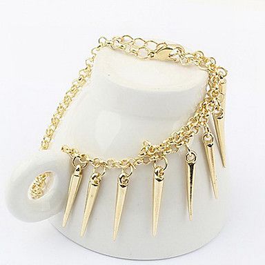 Pulseira spikes gold